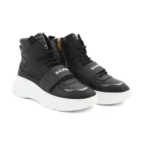 Balmain Unisex Black Teen B-Ball Sneaker