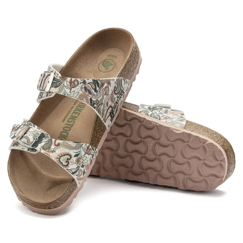 Birkenstock Women’s Sydney Vegan Slide Sandals-Paisley Light Rose **Regular Width**