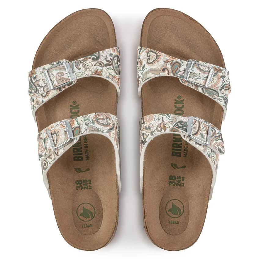 Birkenstock Women’s Sydney Vegan Slide Sandals-Paisley Light Rose **Regular Width**