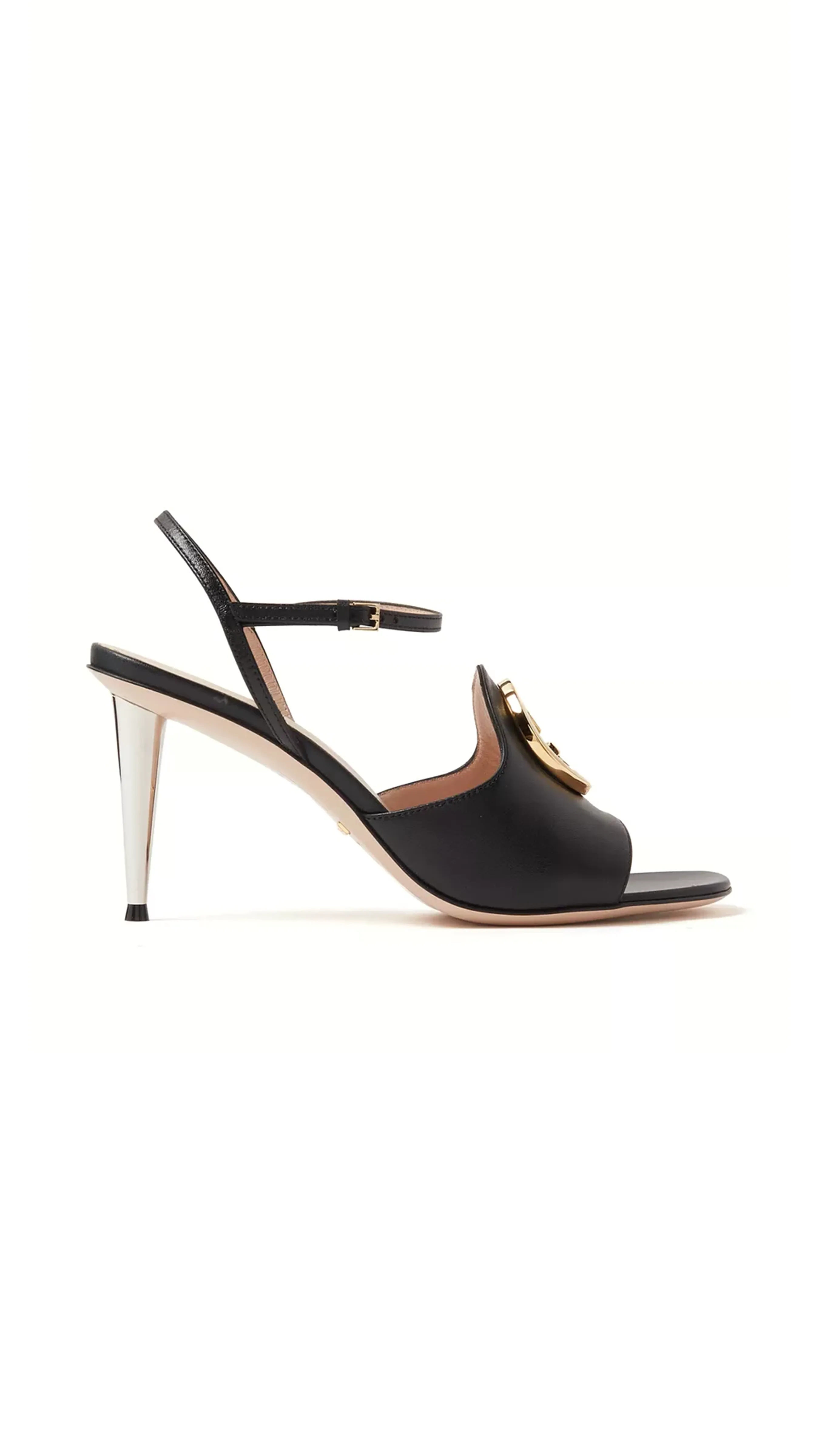 Blondie Heeled Sandal - Black