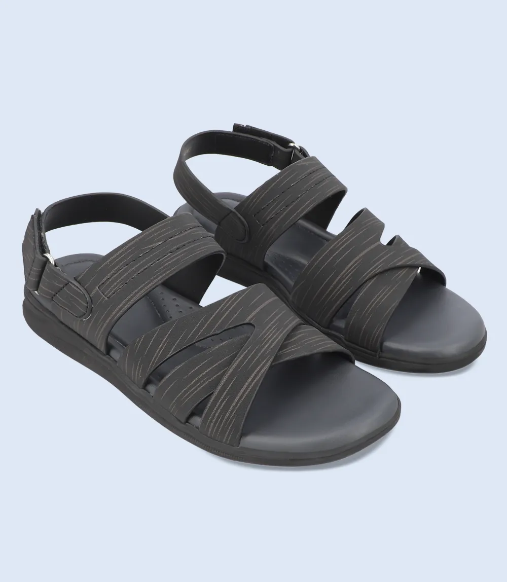 BM5514-BLACK-Men Sandal