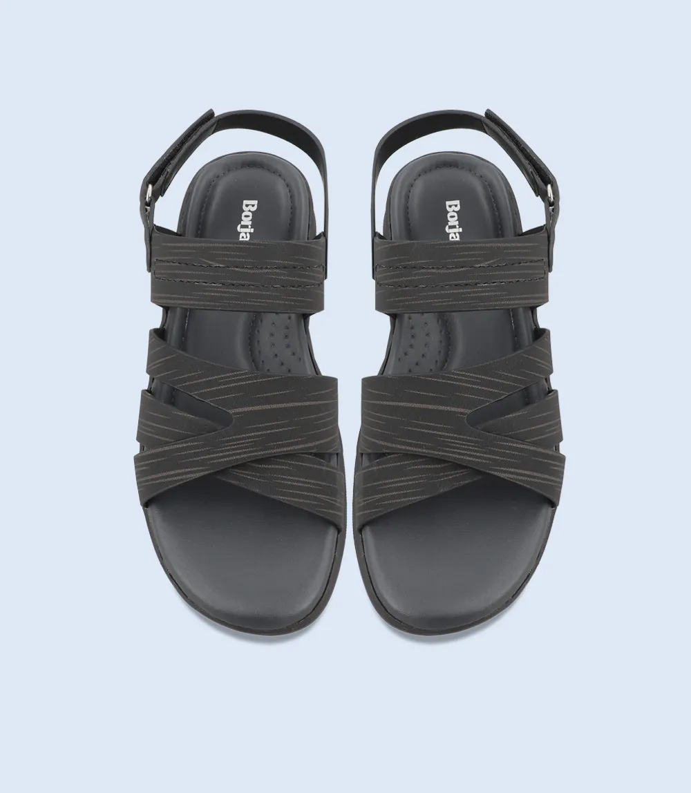 BM5514-BLACK-Men Sandal