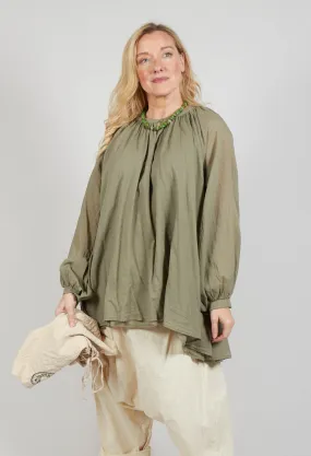 Bohemian Blouse in Sage