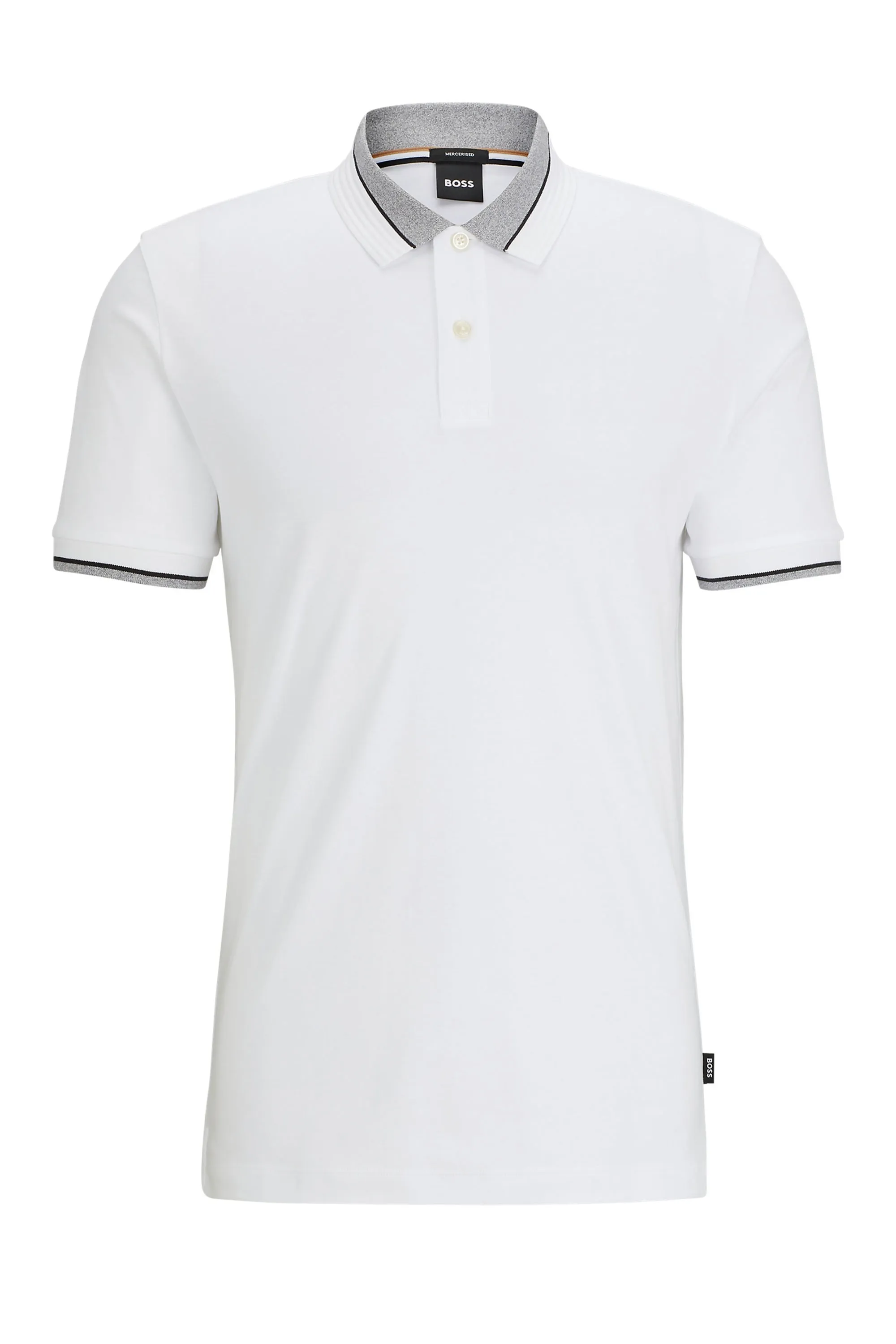 Boss Parley 200 Polo Shirt White