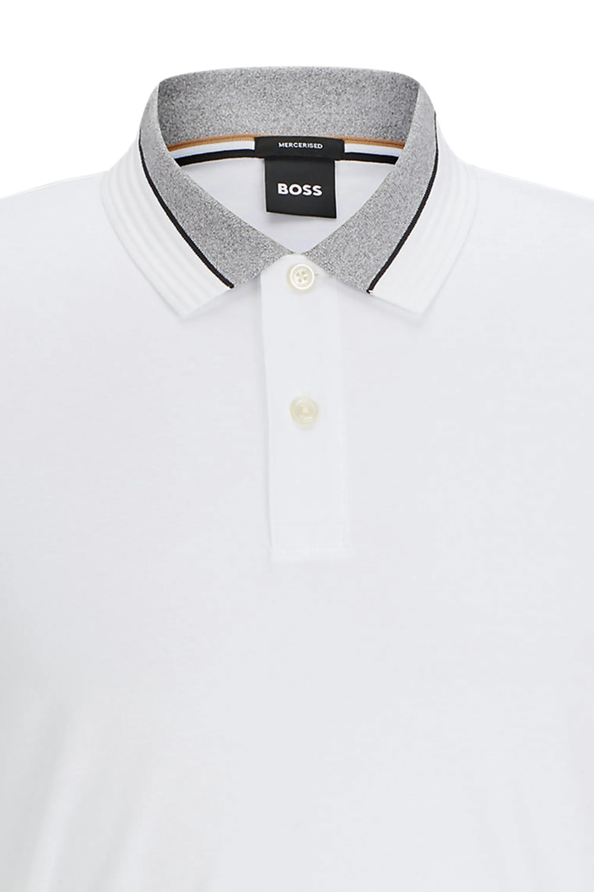 Boss Parley 200 Polo Shirt White