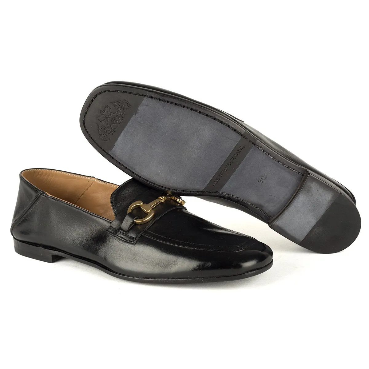 BRENDA 60005  Black loafer