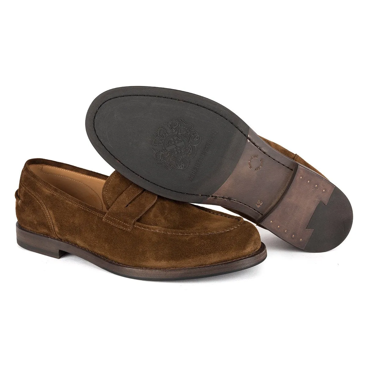 BRIAN 57020 Penny Loafer Arabica