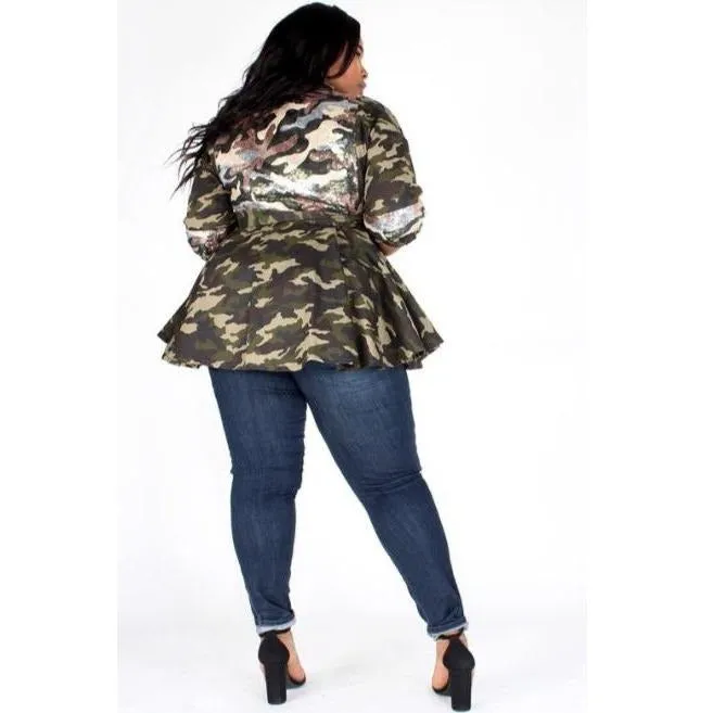 CAMO GIRL JACKET