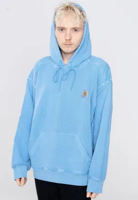 Carhartt WIP - Hooded Nelson Garment Dyed Piscine - Hoodie