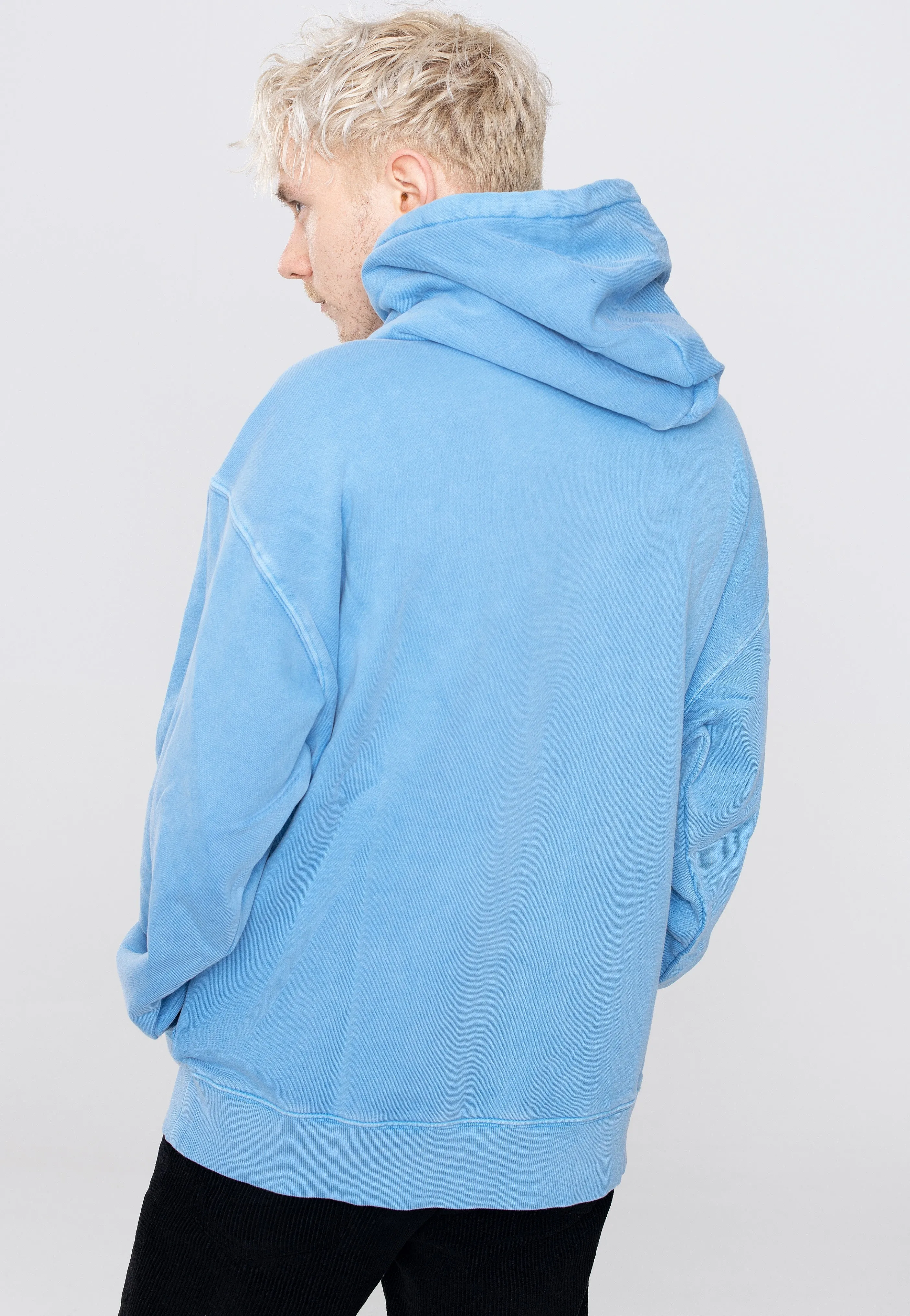 Carhartt WIP - Hooded Nelson Garment Dyed Piscine - Hoodie