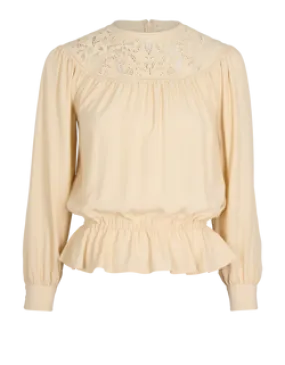 Celine Guipure Blouse