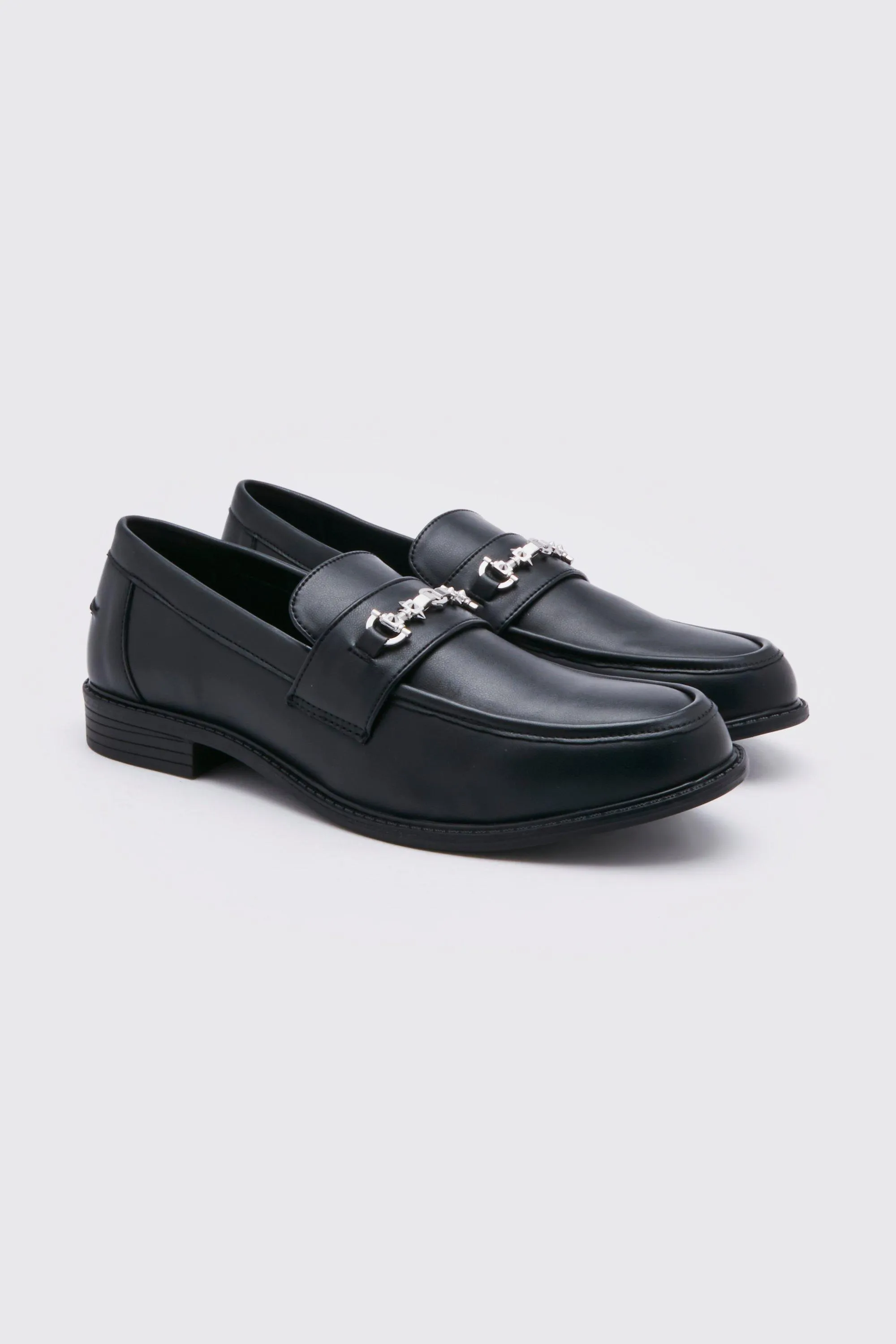 Chain Penny Loafer | boohooMAN UK