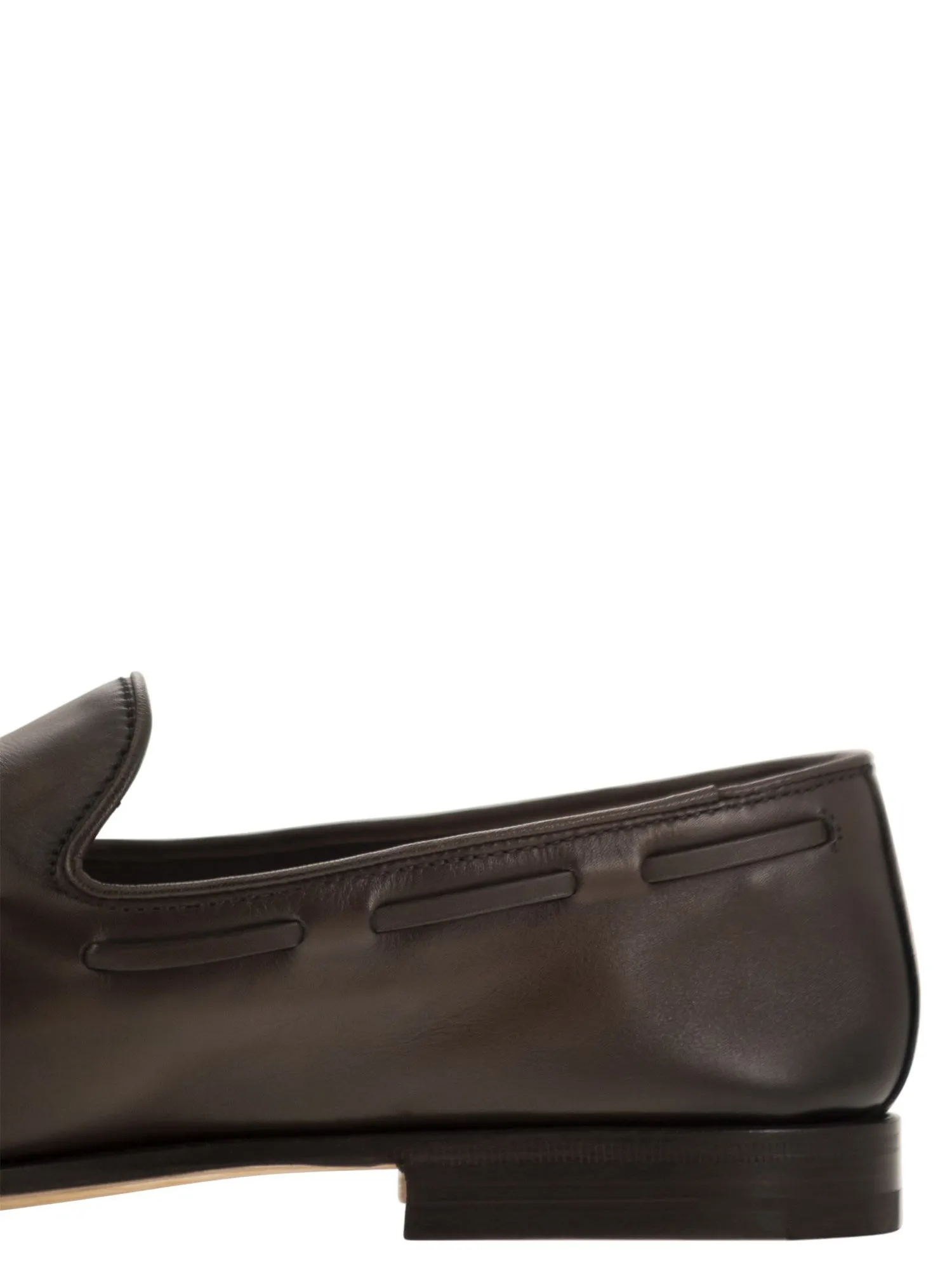 Church's    Church's Brushed Calf Leather Loafer