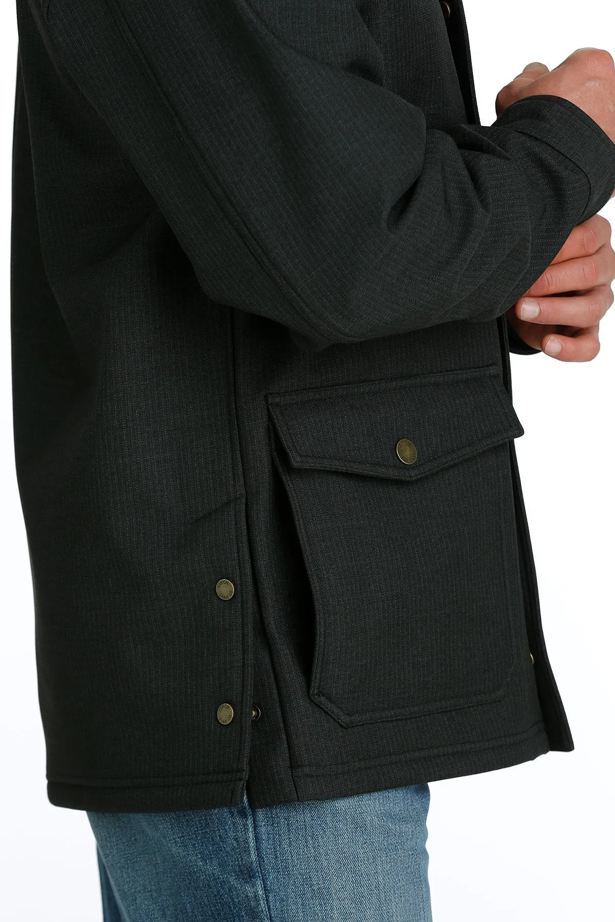 Cinch Men's Charcoal Bonded Ranch Coat