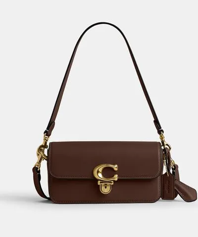 Coach Studio Leather Baguette Bag