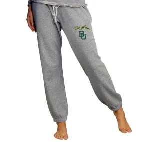 Concepts Sport Baylor Bears Women's Gray Mainstream Knit Jogger Pants