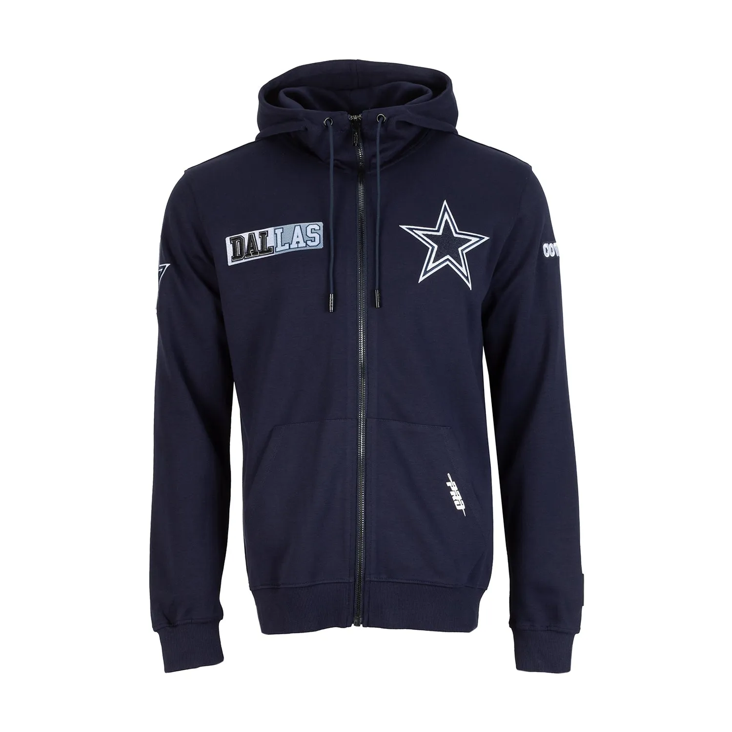 Cowboys Split Logo FZ Hoody - Mens