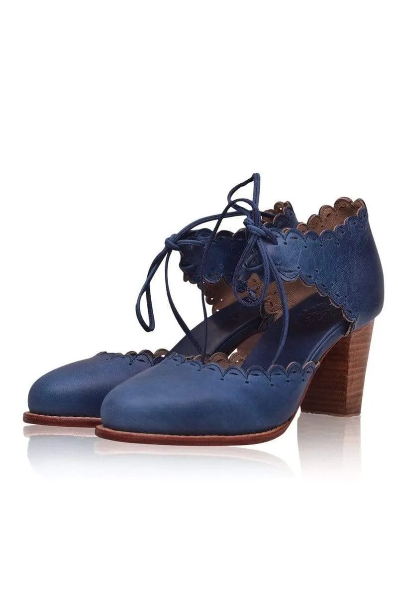 Dance Queen Heels in Nordic Blue