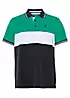 DELMAO Colour Block Polo Shirt