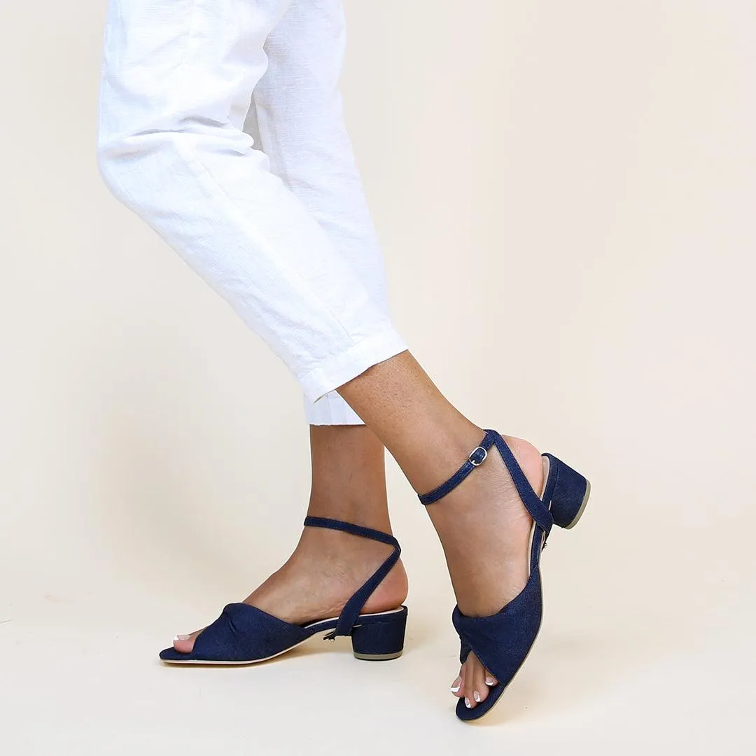 Denim Lo Twist Sandal