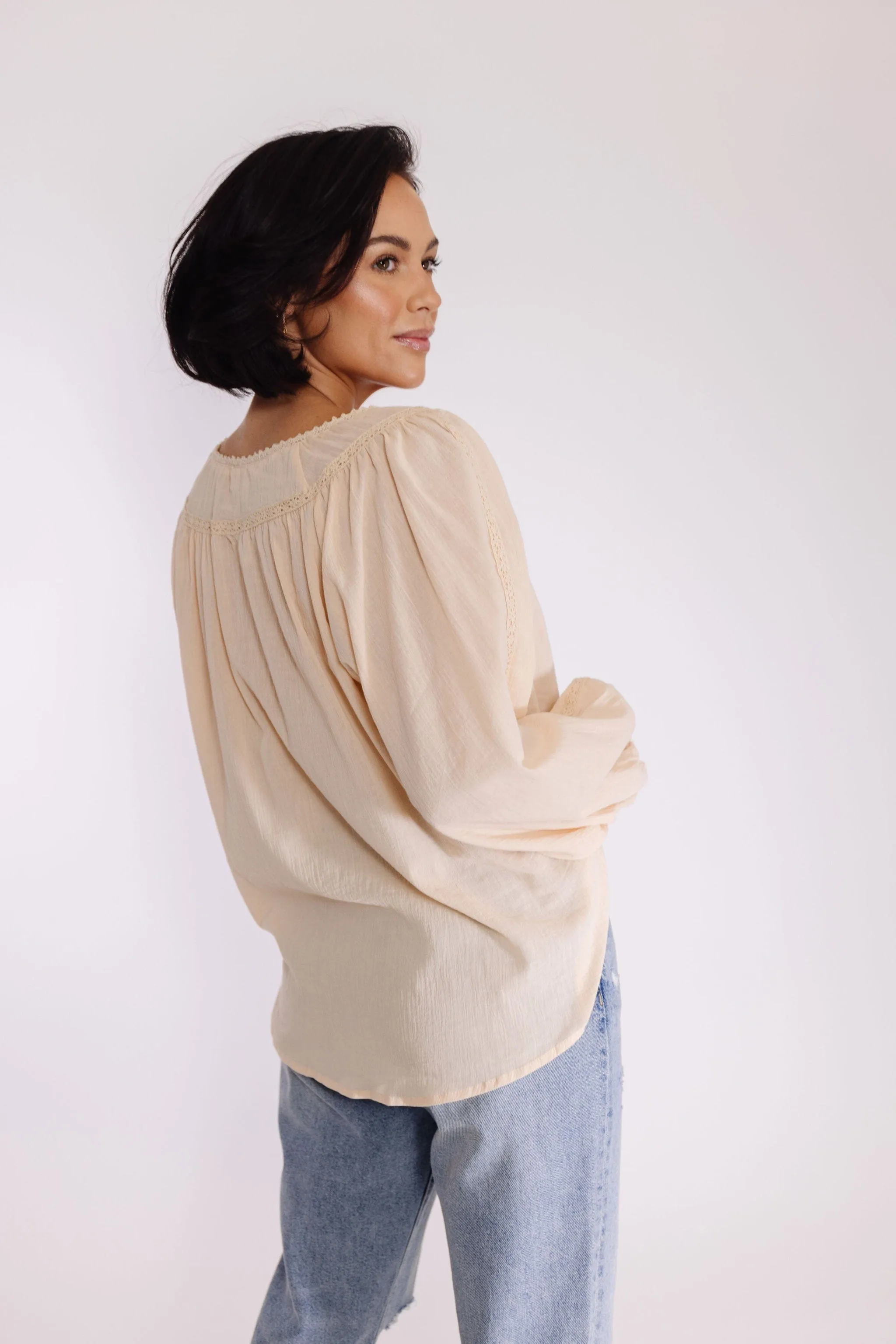 Desiree Blouse in Natural