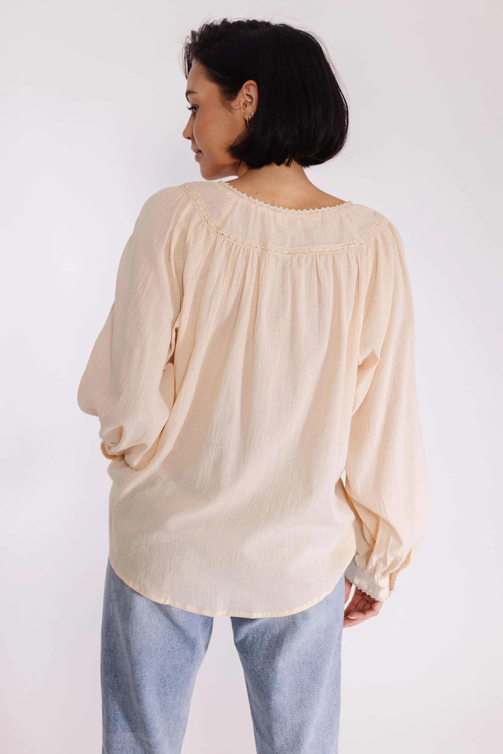 Desiree Blouse in Natural