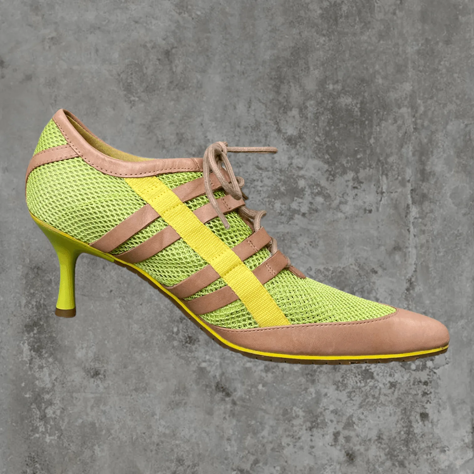 DIESEL SPORTY NEON HEELS - UK 5