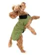 Dryrobe Dog Waterproof Dog Coat Green/Black