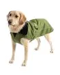 Dryrobe Dog Waterproof Dog Coat Green/Black