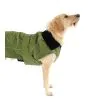 Dryrobe Dog Waterproof Dog Coat Green/Black