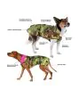 Dryrobe Dog Waterproof Dog Coat Green/Black