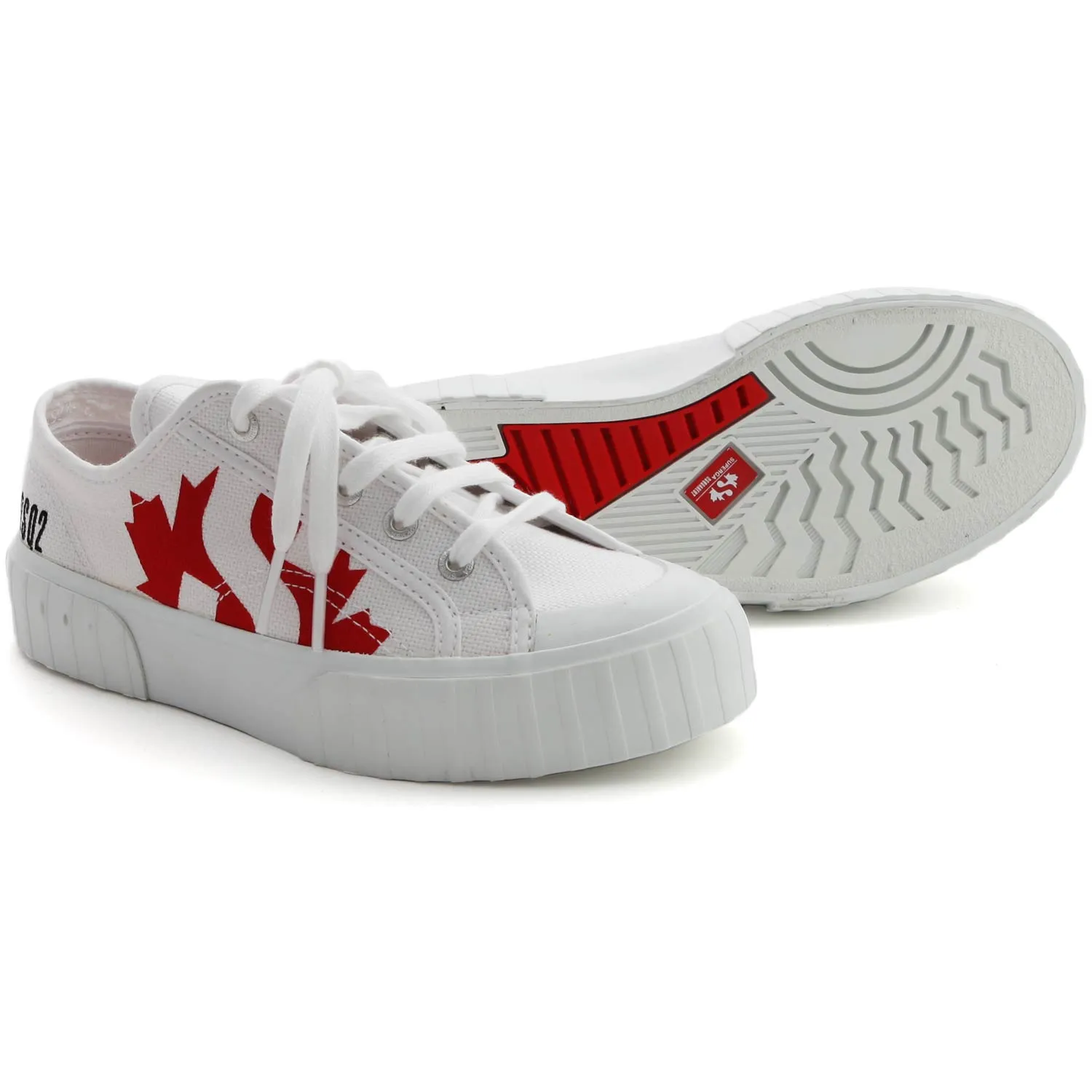 Dsquared2 Unisex White Canada Sneaker