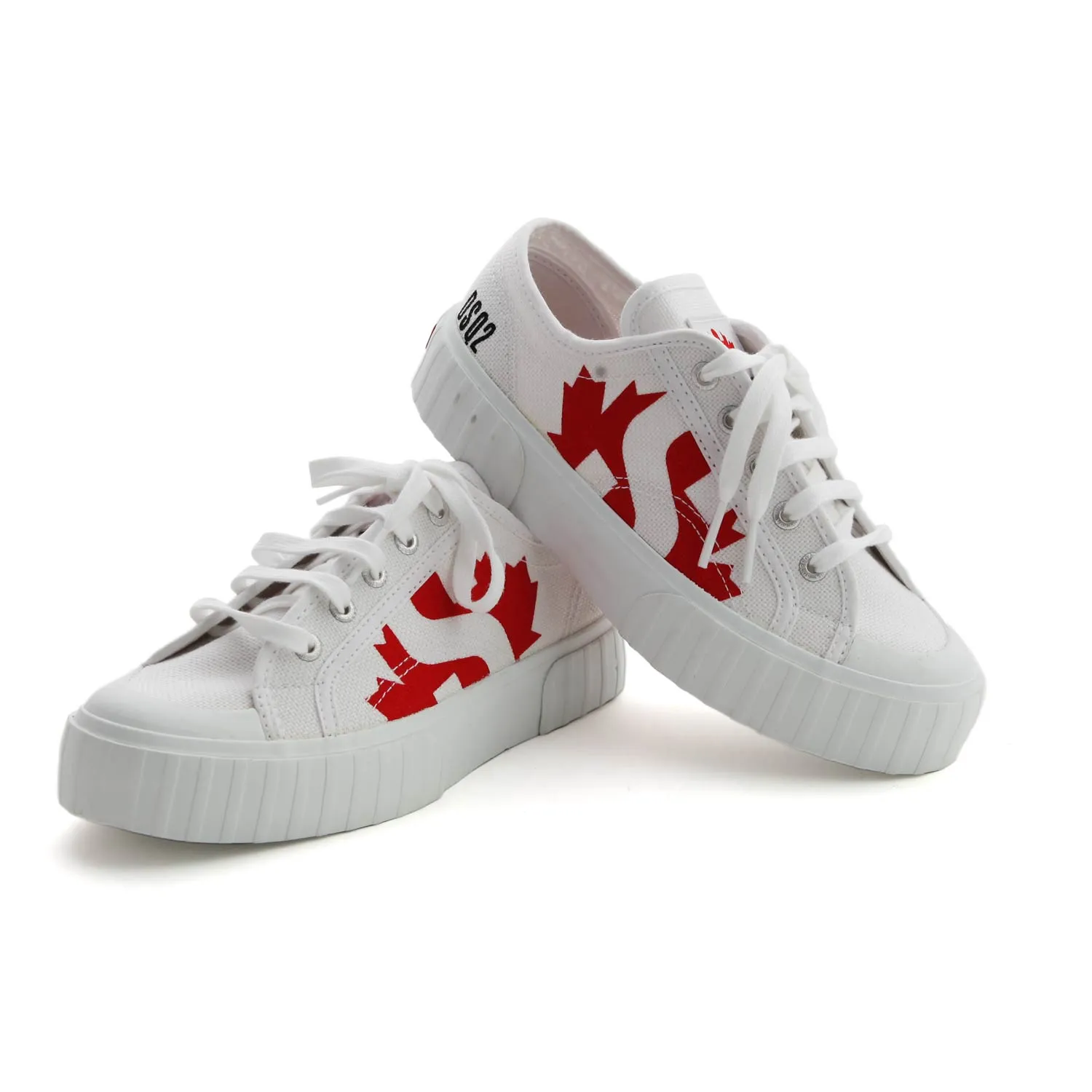 Dsquared2 Unisex White Canada Sneaker