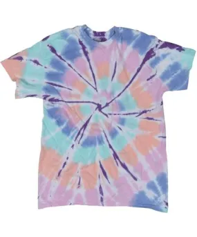 Dyenomite Rainbow Cut-Spiral Tie-Dyed T-Shirt