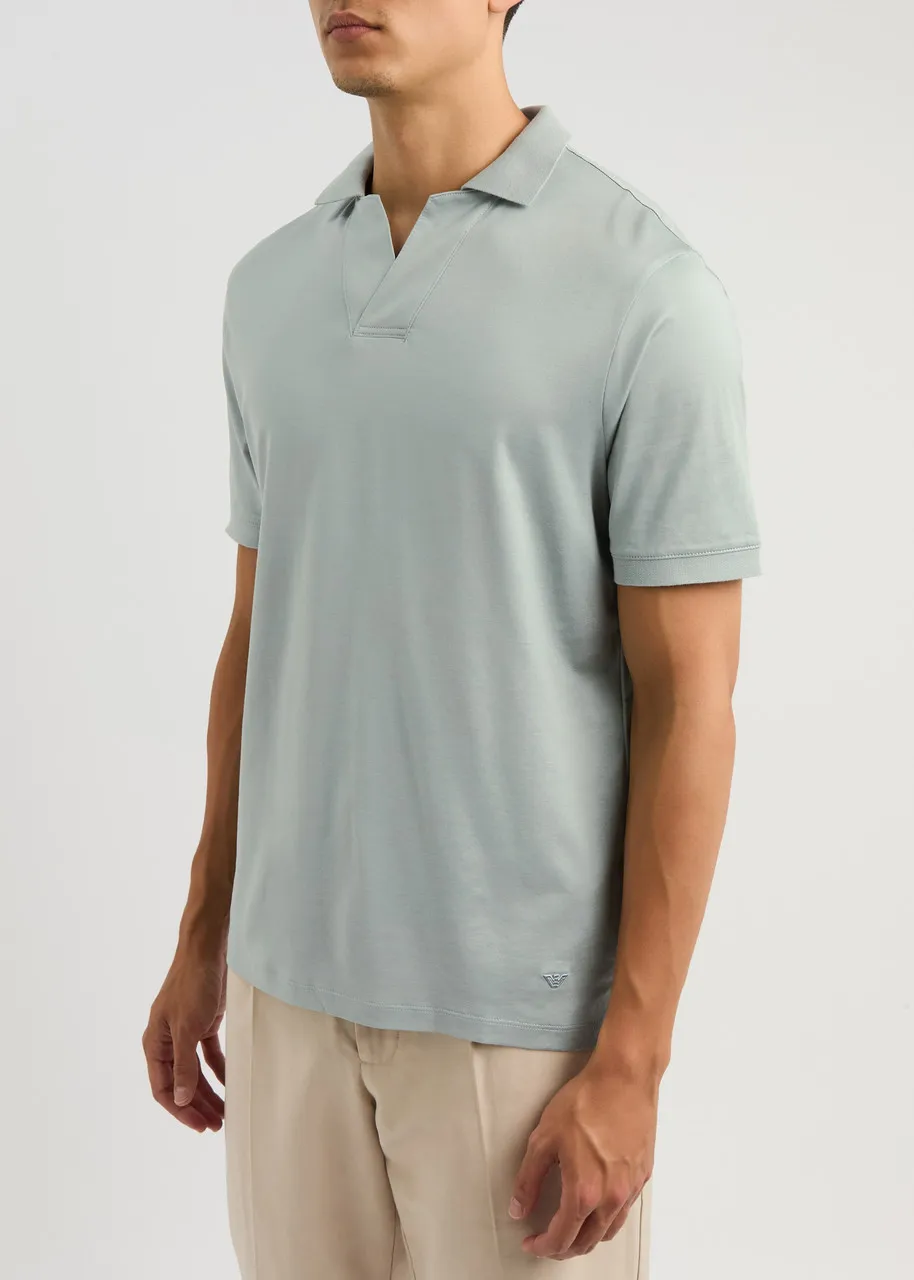 EMPORIO ARMANI Jersey polo shirt -                         -                     -                