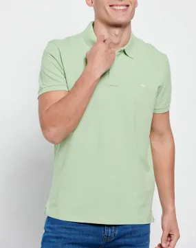 Essential pique cotton polo shirt