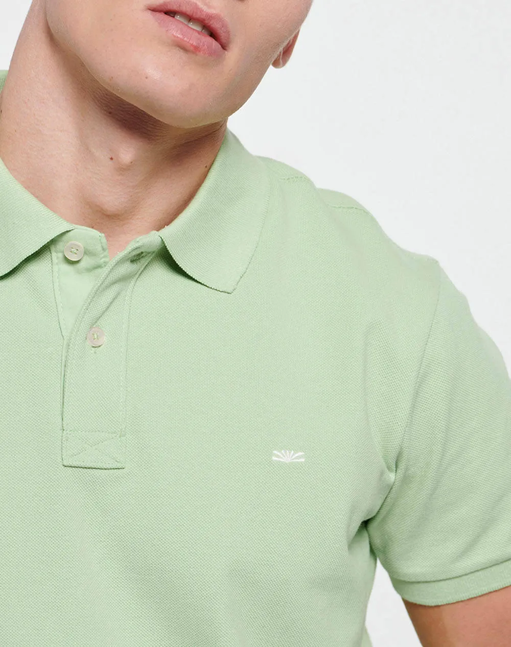 Essential pique cotton polo shirt