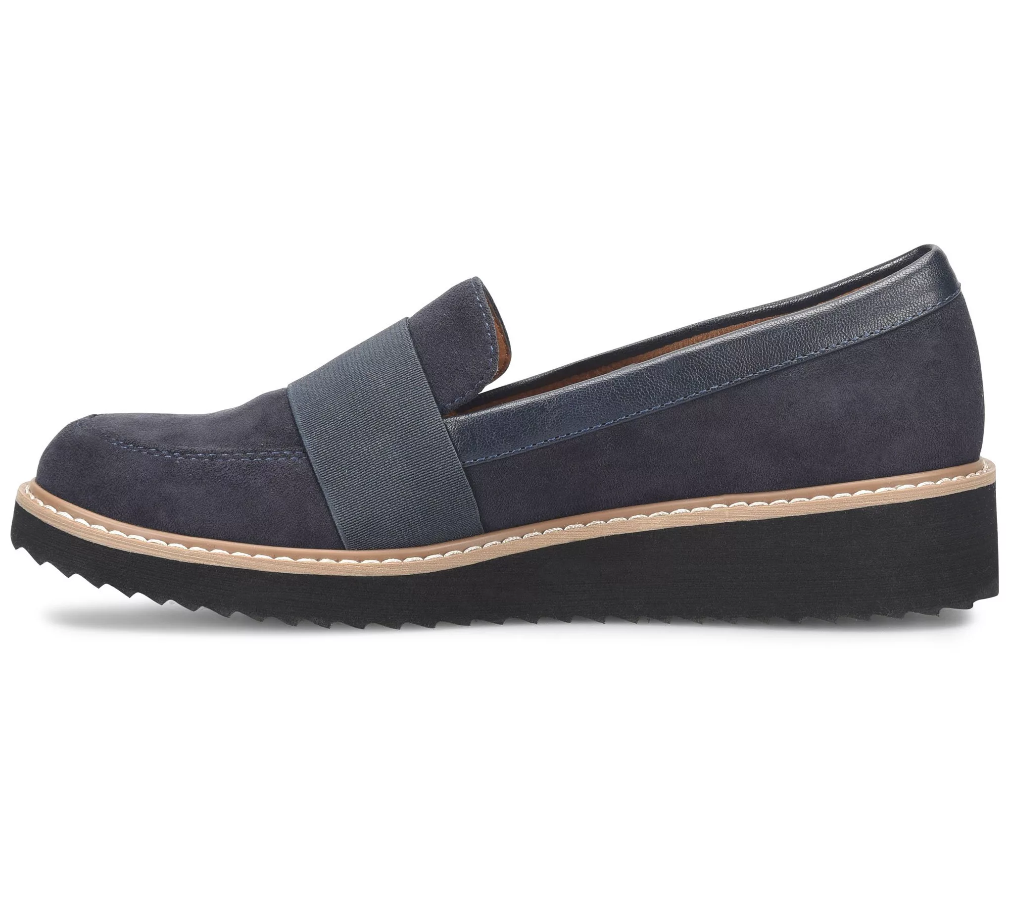 Eurosoft Microsuede Wedge Loafer- Lanette