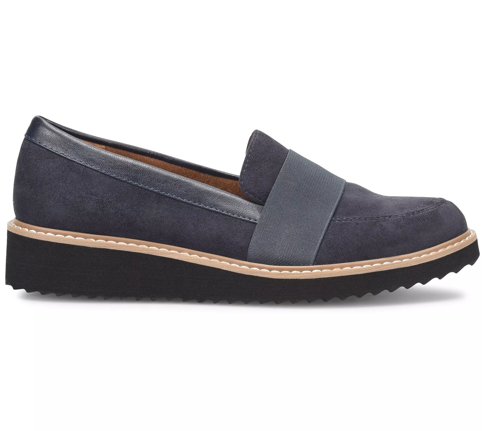 Eurosoft Microsuede Wedge Loafer- Lanette