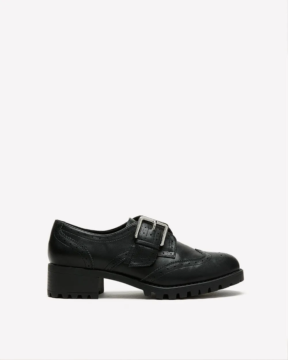 Extra Wide Width, Loafer with Side Buckle