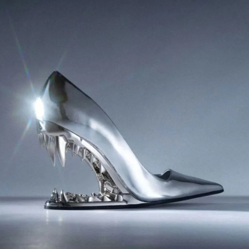 FANG TOOTH HIGH HEELS