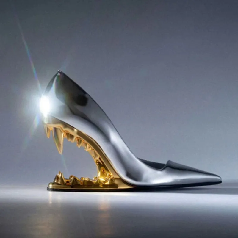 FANG TOOTH HIGH HEELS