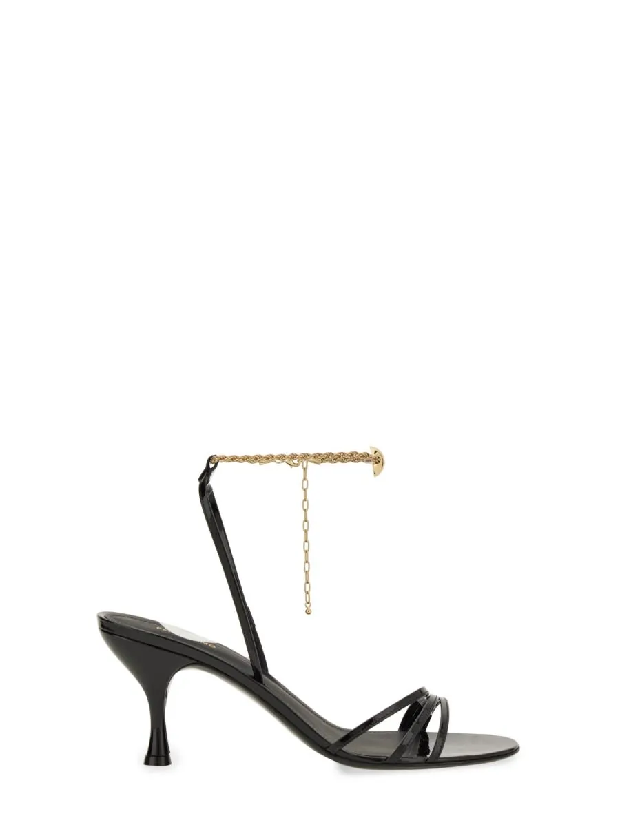 Ferragamo Sandal With Chain