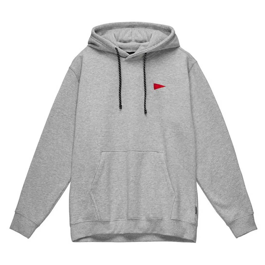 Florence Marine X Burgee Hoody - Heather Grey