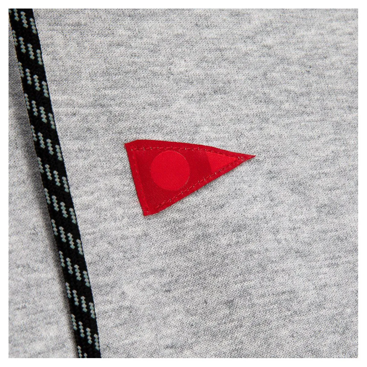 Florence Marine X Burgee Hoody - Heather Grey