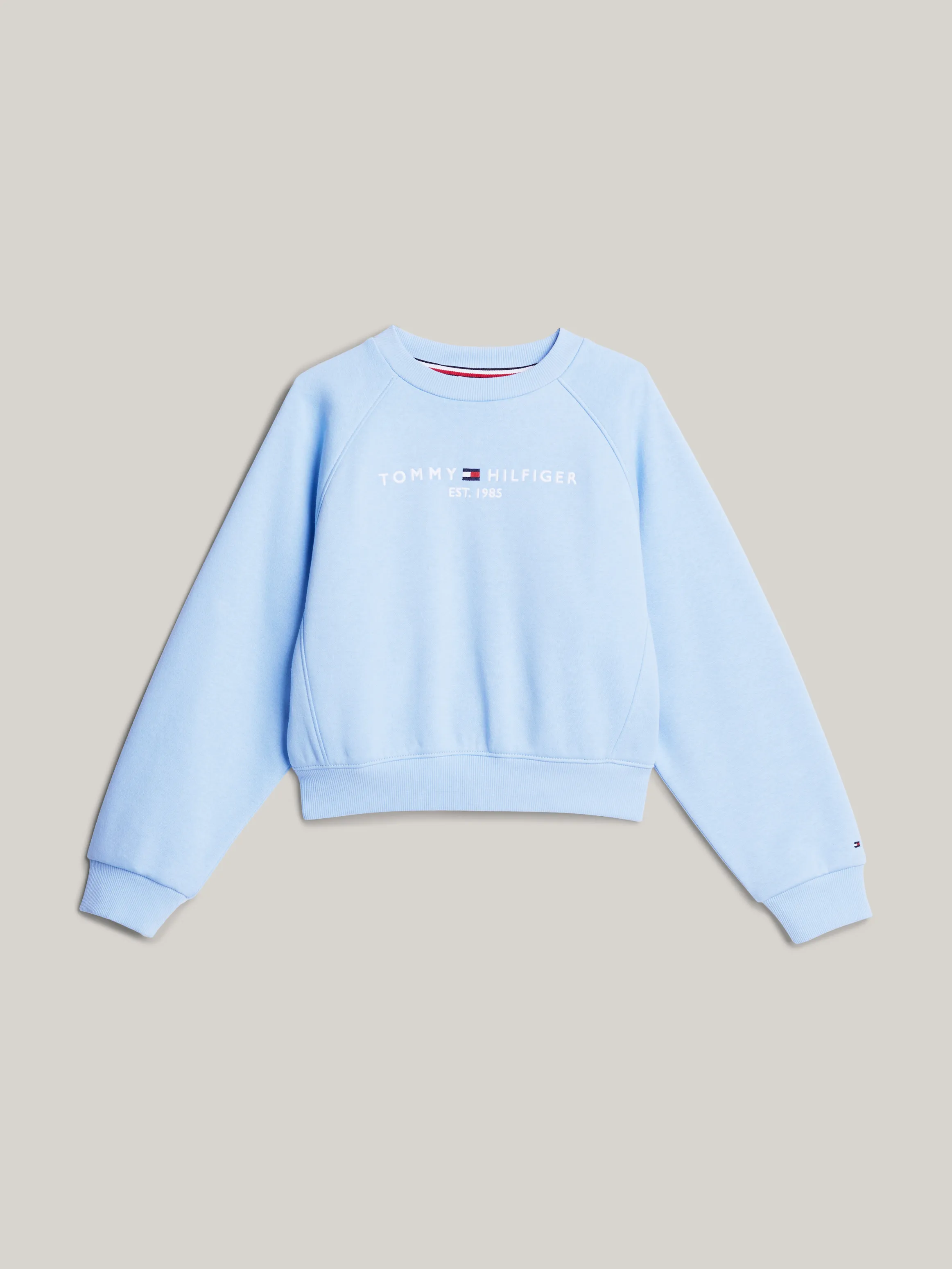 Girls 3-7 Essential Logo Fleece Regular Fit Jumper | Sweatshirts & Hoodies | Tommy Kids