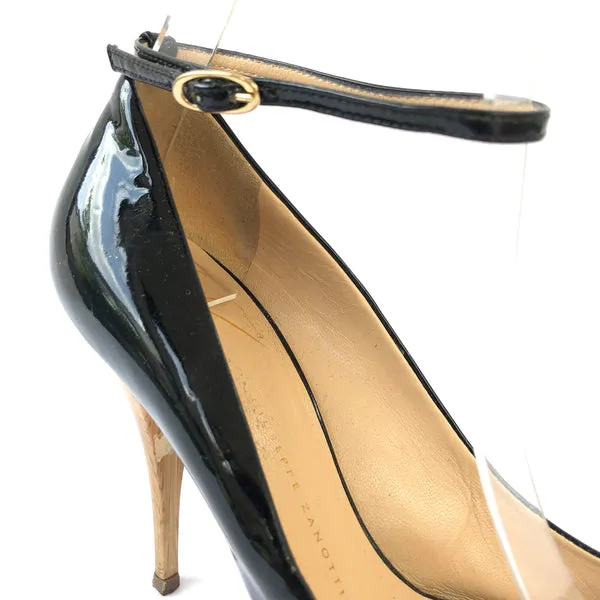 GIUSEPPE ZANOTTI black patent leather heels