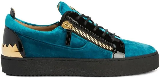 Giuseppe Zanotti Frankie Shark low-top sneakers Blue