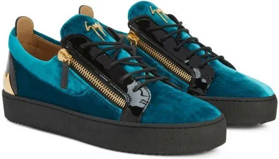 Giuseppe Zanotti Frankie Shark low-top sneakers Blue