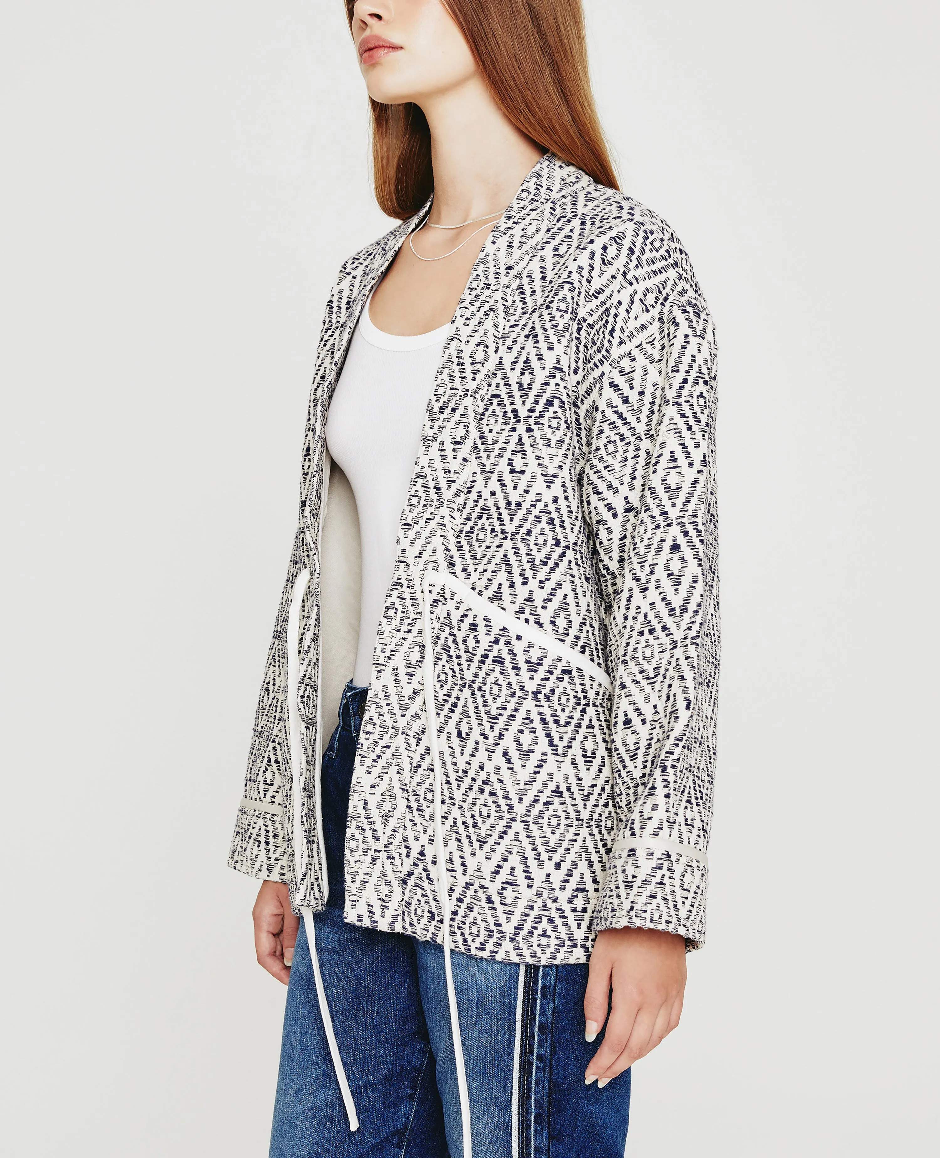     Harris Jacket   Relaxed Fit Kimono Jacket  